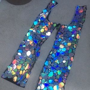 rainbow pebble chaps by Roma .